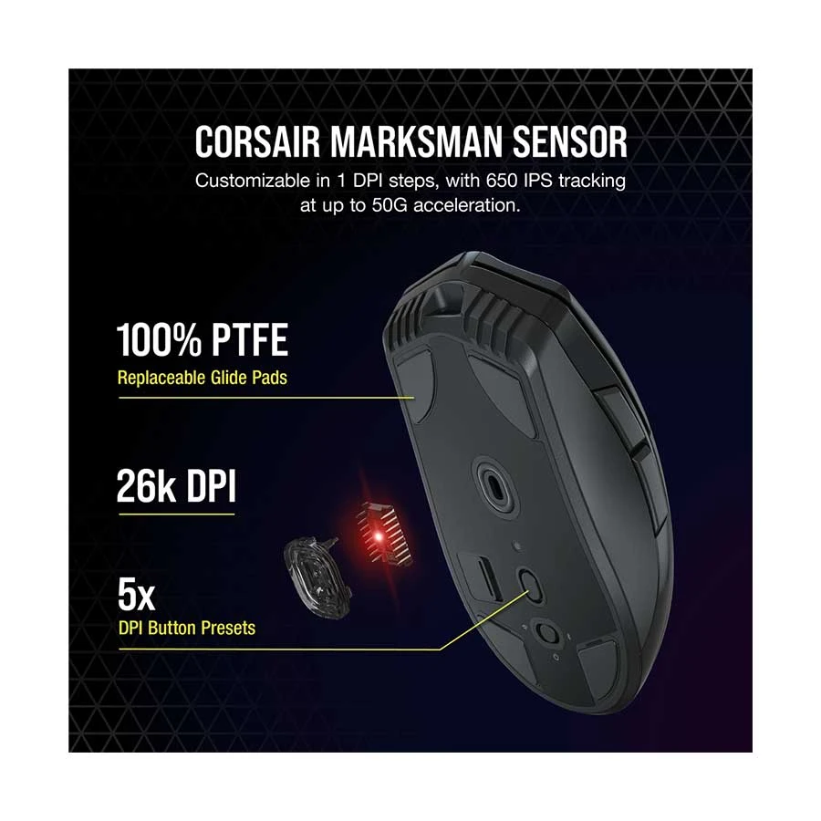 Corsair SABRE RGB PRO CHAMPION SERIES Ultra-Lightweight FPS/MOBA Corsair Best Price
