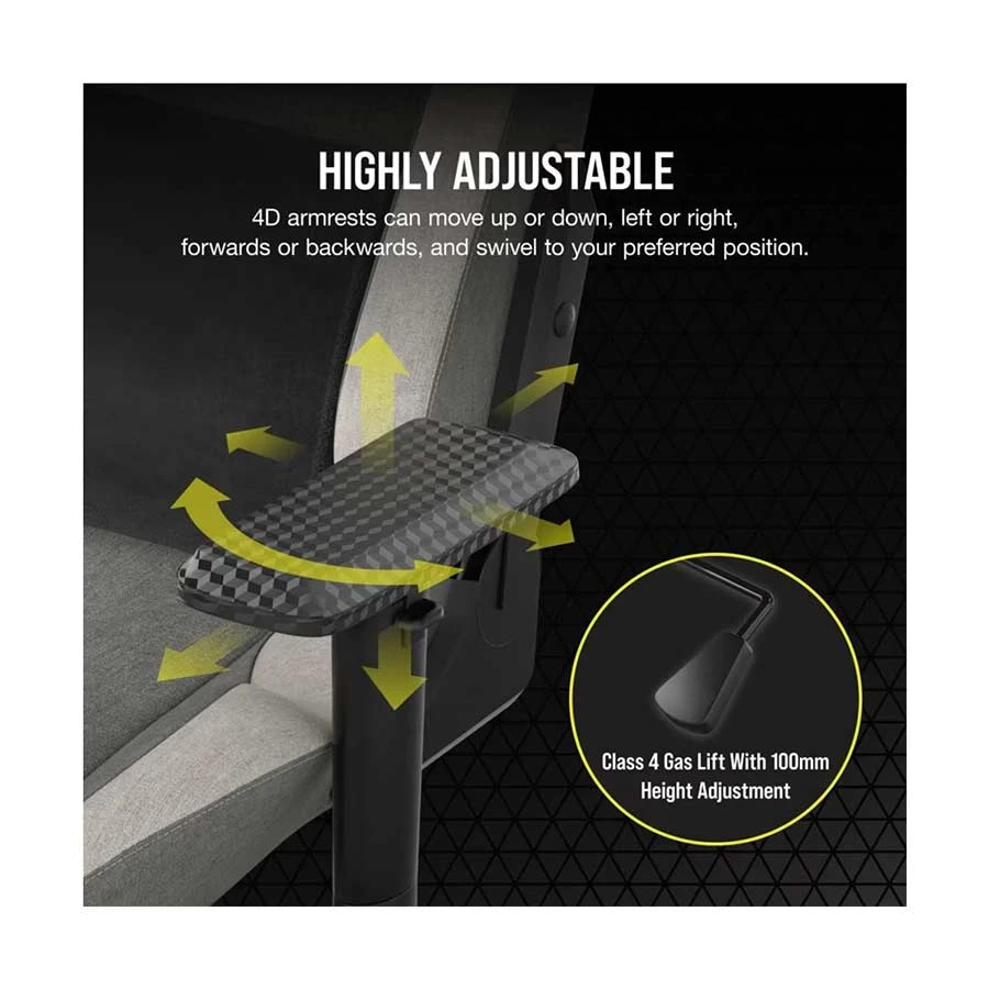 Corsair T3 RUSH Fabric (2023) All Brands