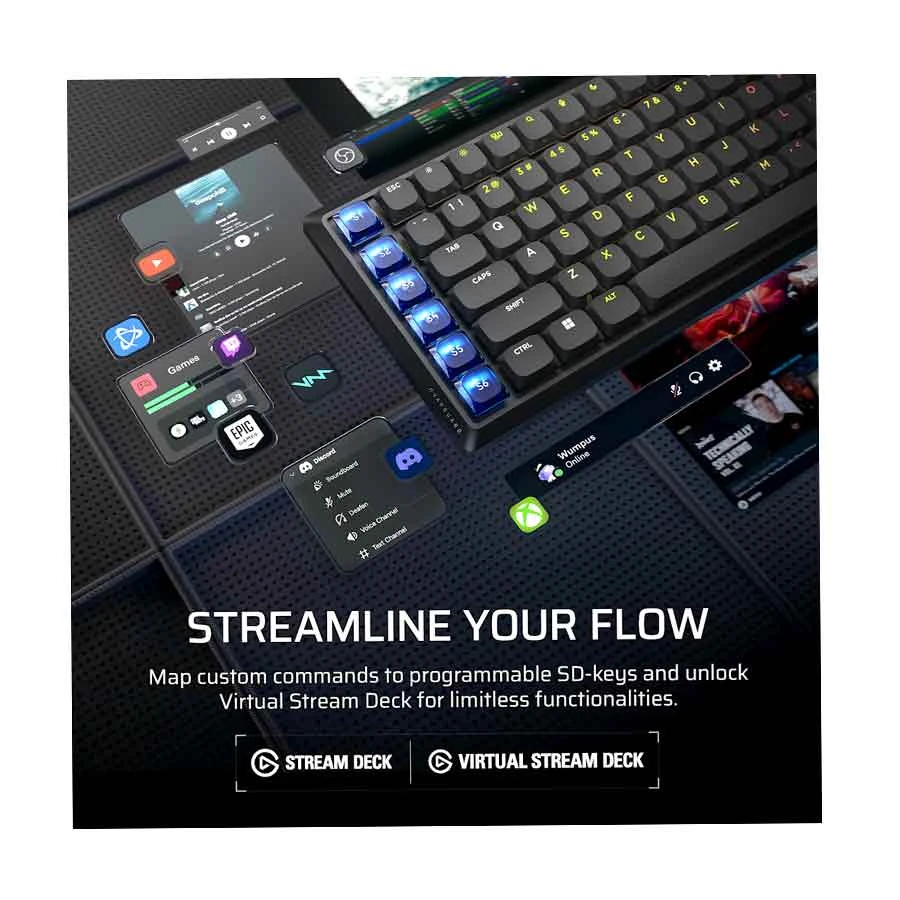 CORSAIR Corsair VANGUARD AIR 99 Keyboard in BD
