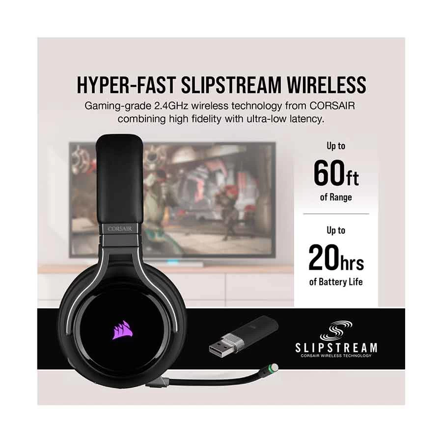 Corsair Virtuoso RGB Headphone features