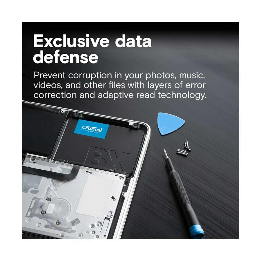 Crucial BX500 500GB Internal SSD in BD