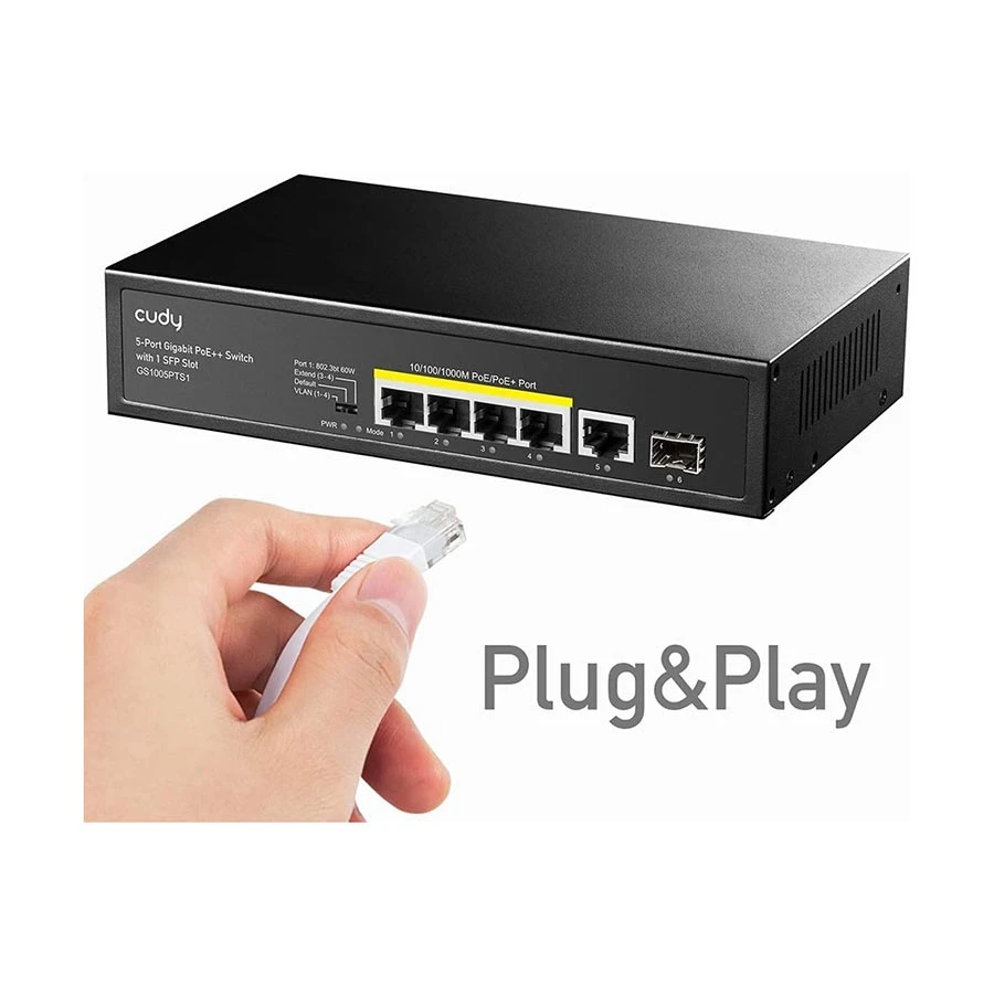 Cudy GS1005PTS1 Network Switch Best Price