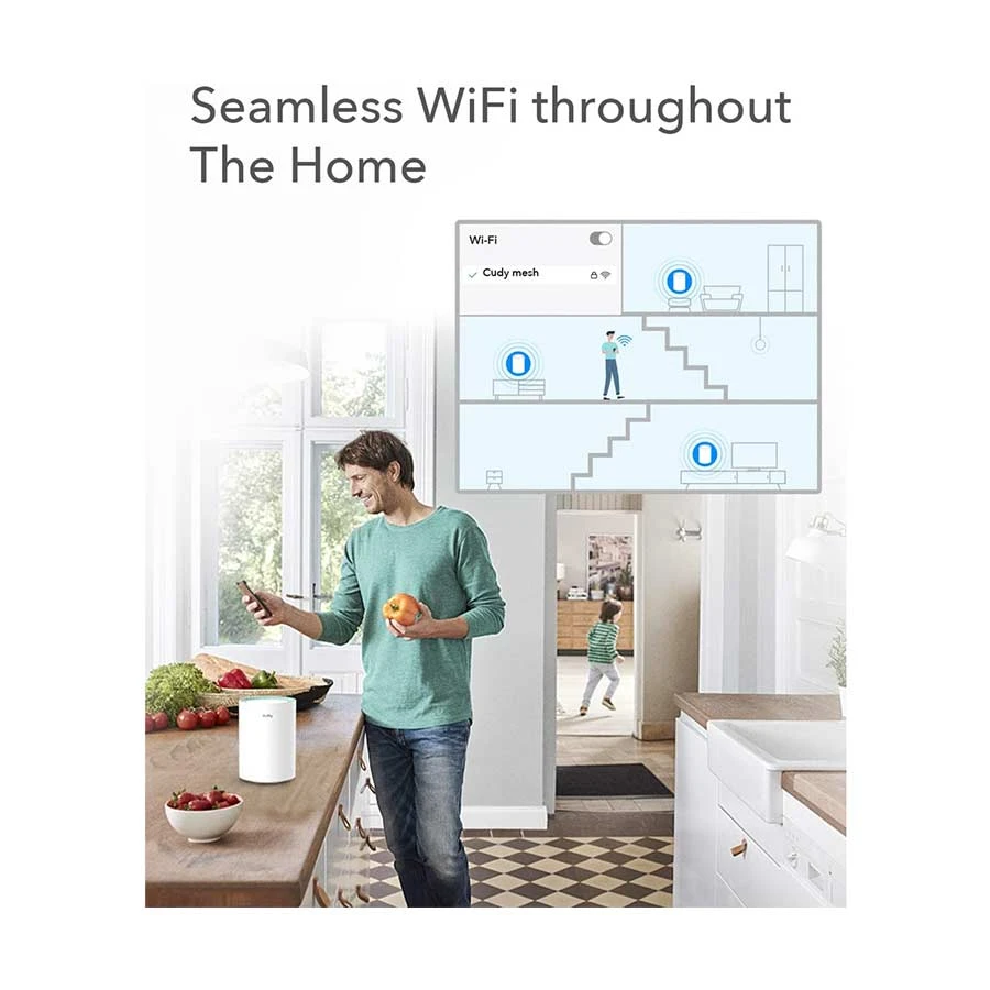 Cudy M1300 (3-Pack) Network Router Price in BD
