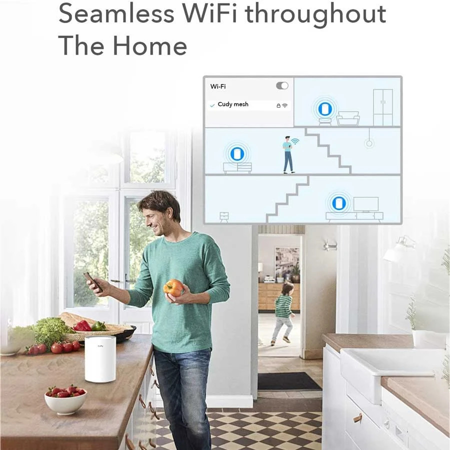 Cudy M1800 (1-Pack) Network Router