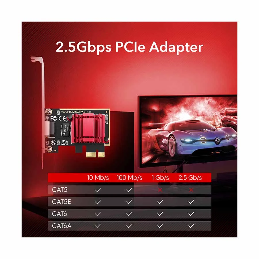 Cudy PE25 1.0 Lan Card in BD