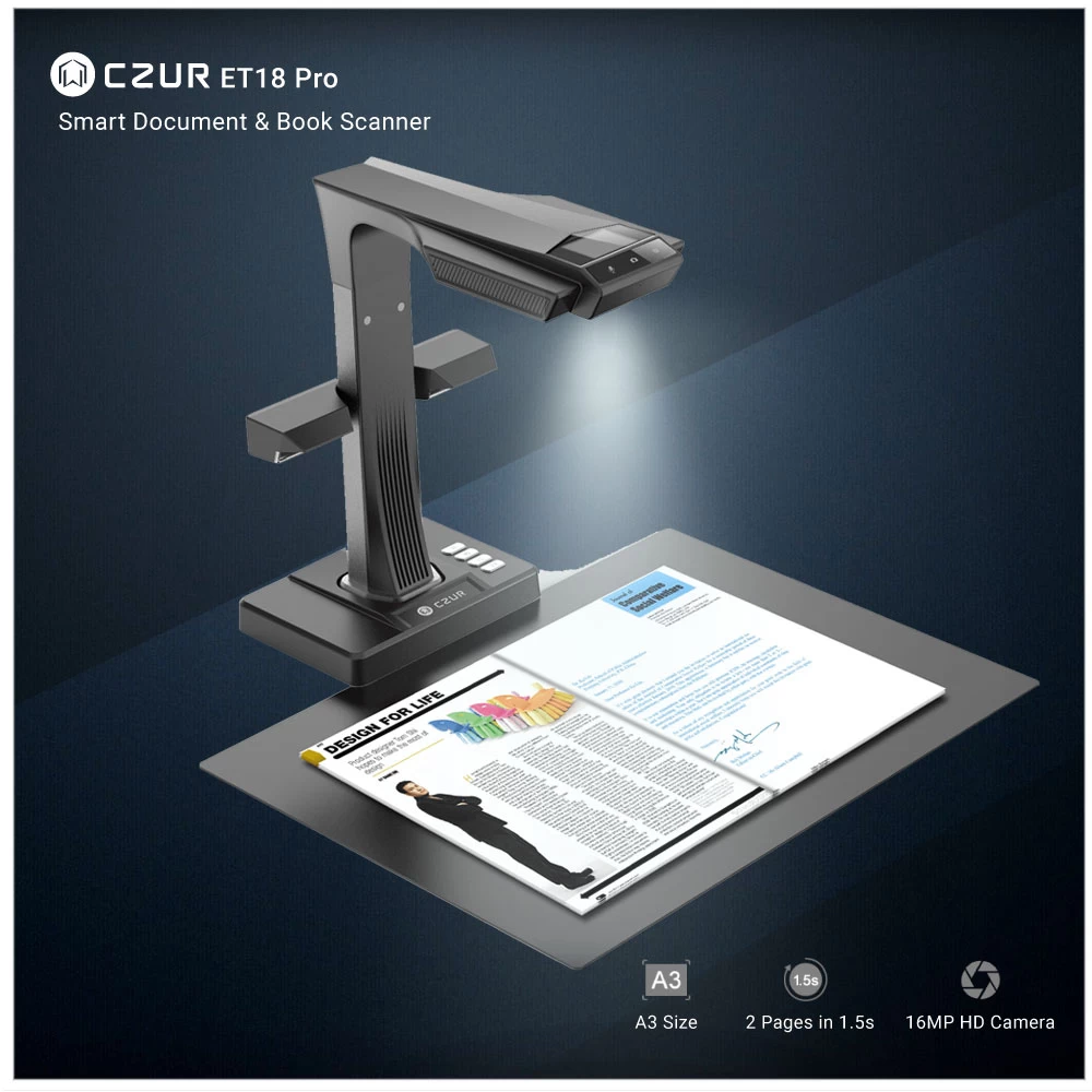 CZUR ET18 Pro Document and Book Scanner Price in BD