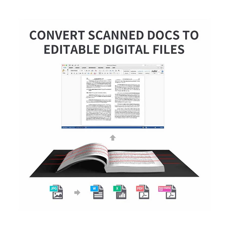 Czur CZUR ET24 Pro Document and Book Scanner specifications