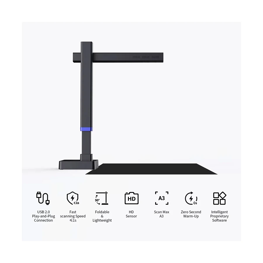 CZUR Shine 800 A3 Pro Document and Book Scanner