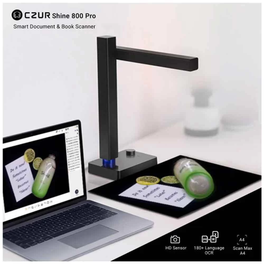CZUR Shine 800 Pro Document and Book Scanner