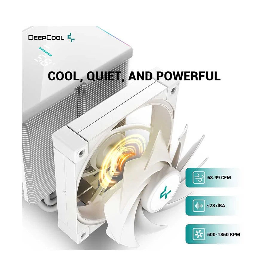 Deepcool AK500 Digital WH CPU Cooler specifications