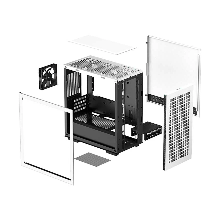 Deepcool CH370 WH Casing features