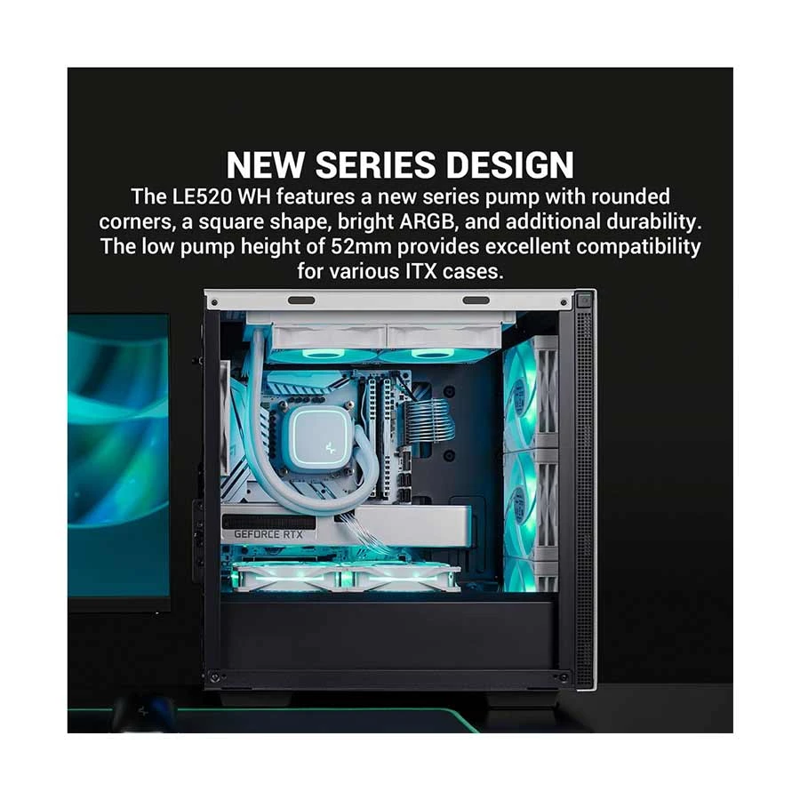 Deepcool LE520 WH AIO ARGB CPU Cooler Price in BD