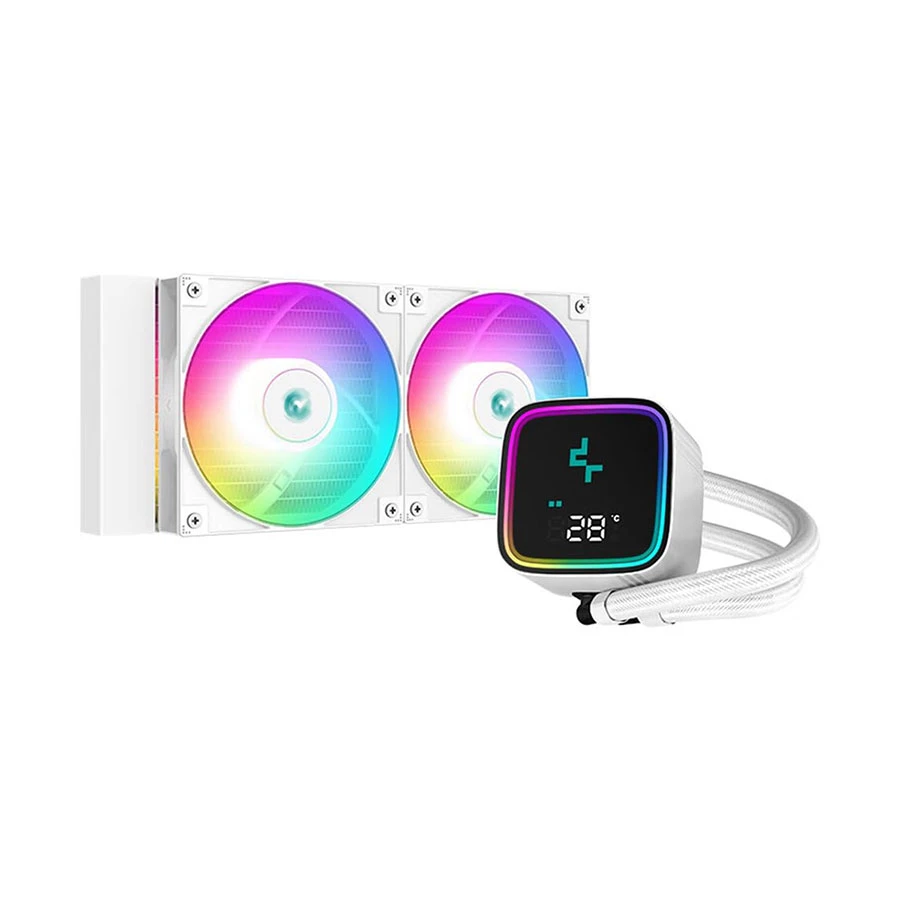 Deepcool LS520 SE Digital WH ARGB 240mm AIO CPU Cooler