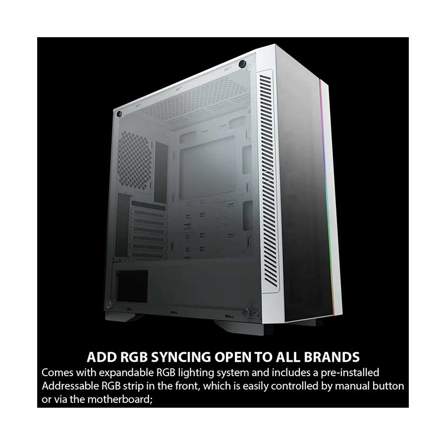 Deepcool MATREXX 55 V3 ADD-RGB WH 3F Casing Price in BD