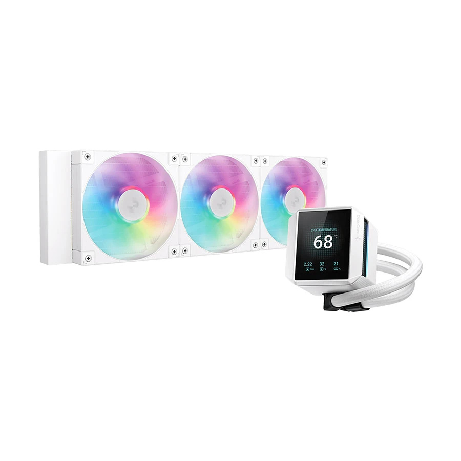 Deepcool MYSTIQUE 360 WH ARGB Desktop and Server