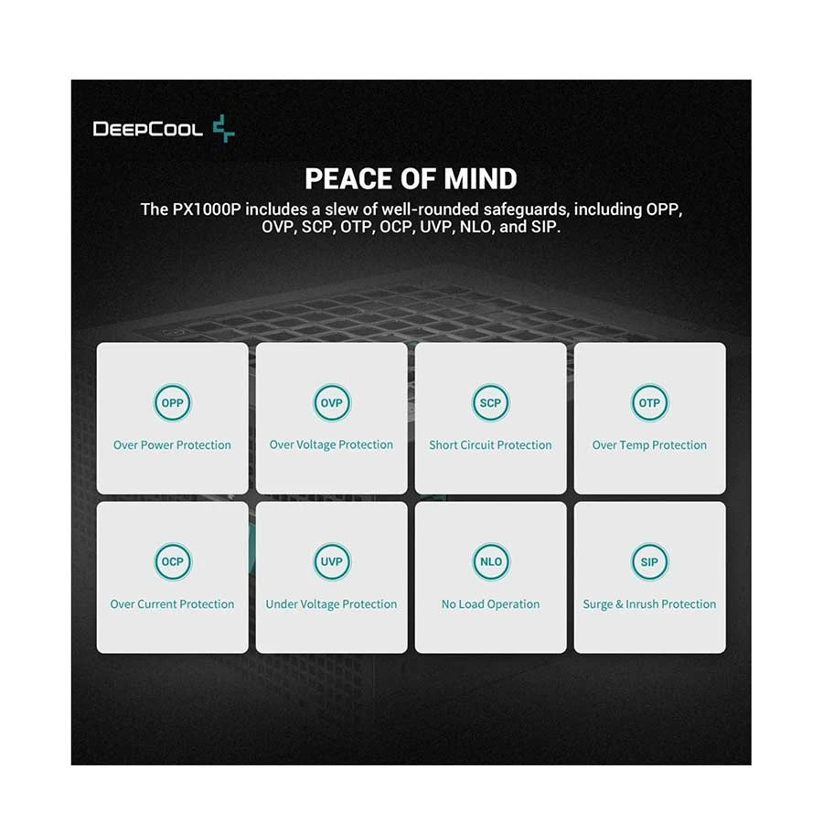 Deepcool PX1000P Power Supply specifications