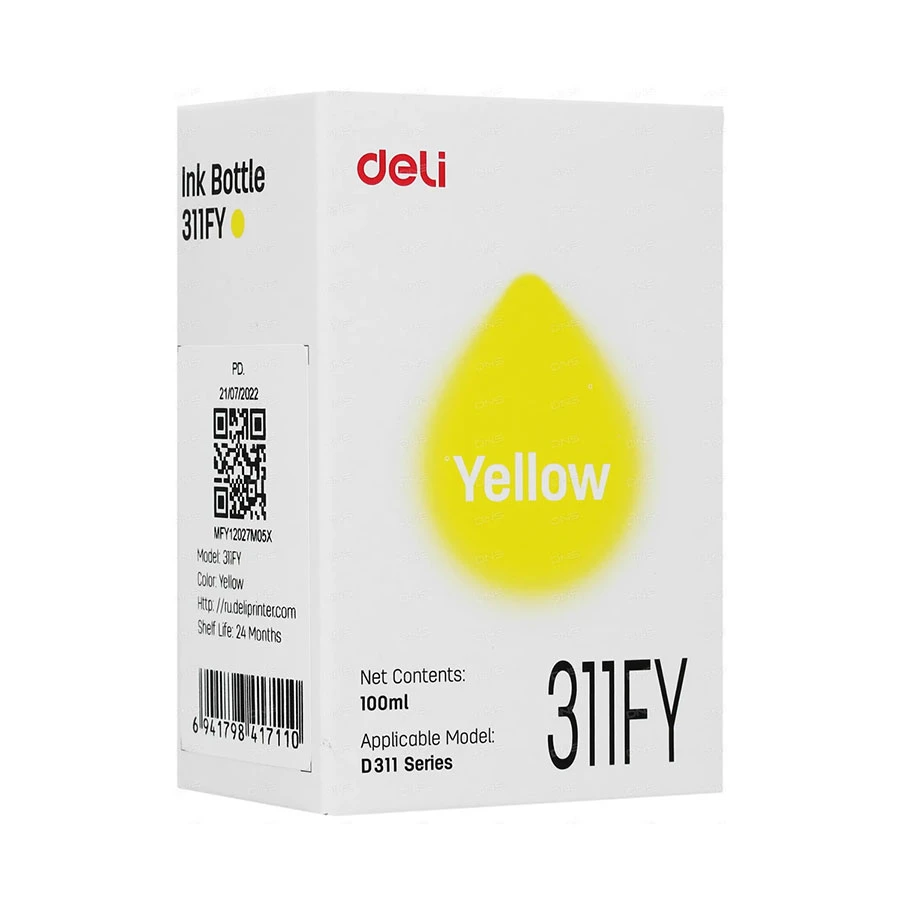 Deli 100 ml Yellow Cartridge