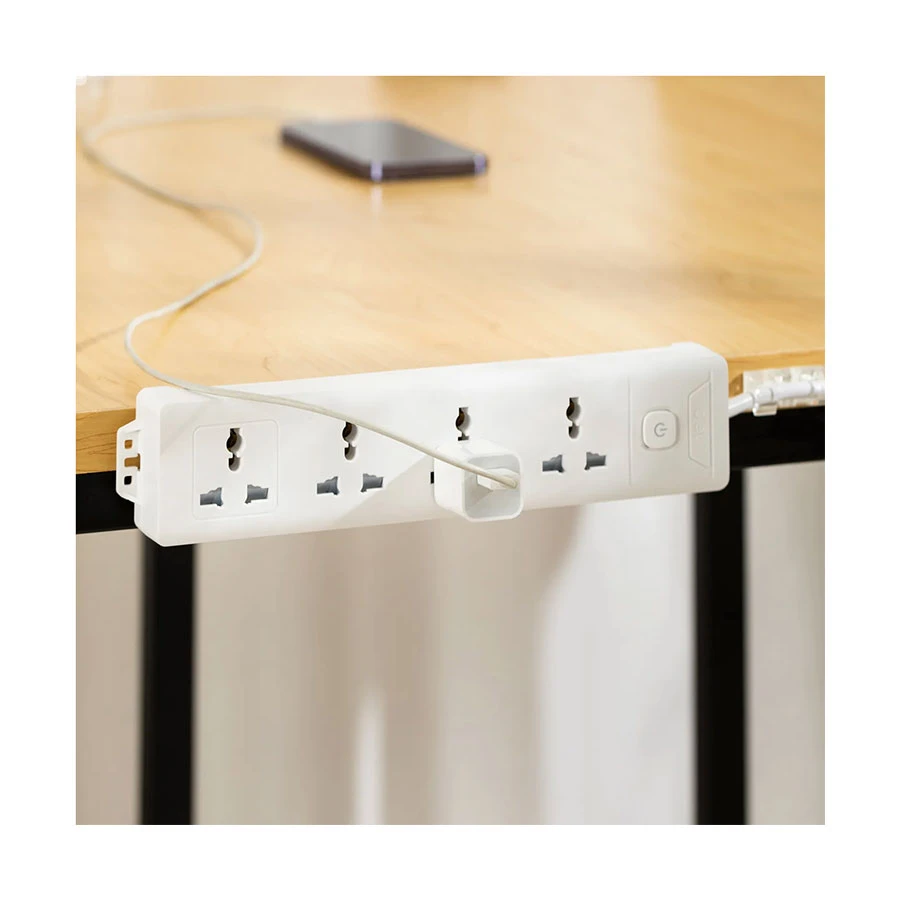 Deli 2 Pin 4 Port Power Strip in BD