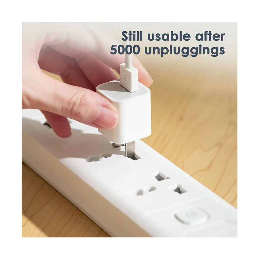 Deli 2 Pin 4 Port Power Strip Price in BD