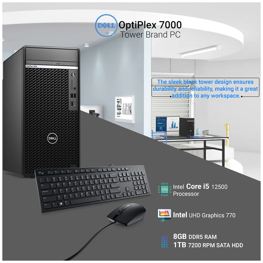 Dell OptiPlex 7000 Brand Desktop PC specifications