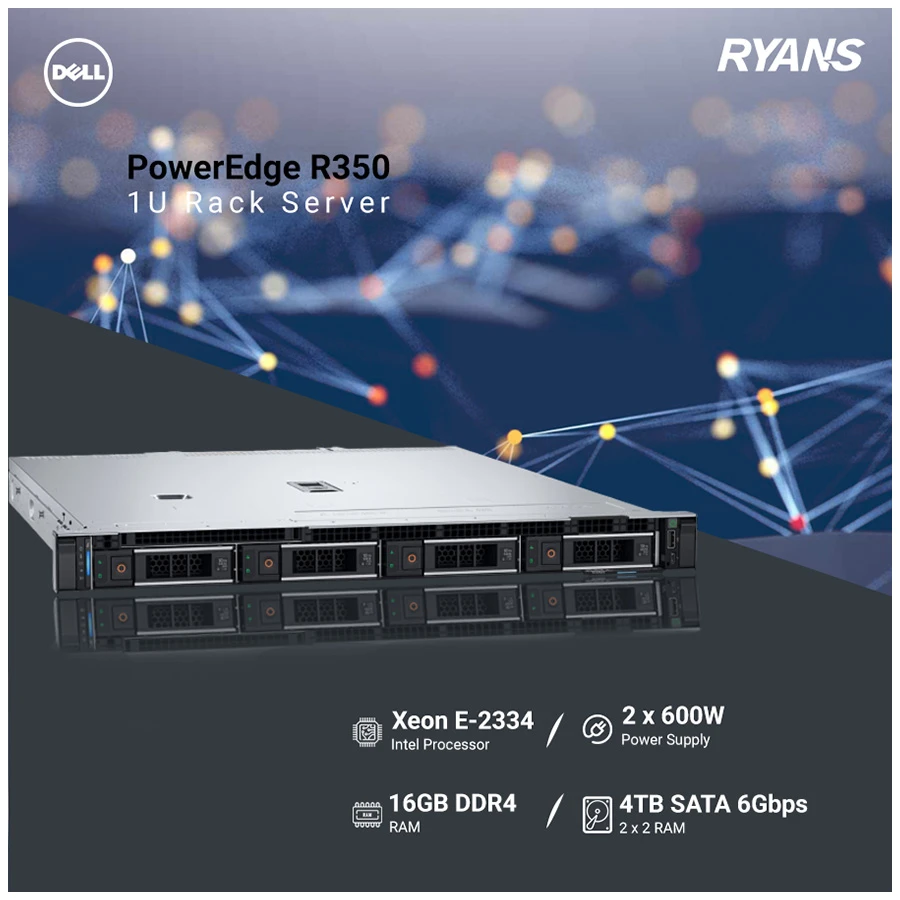 Dell PowerEdge R350 Rack Server Price in Bangladesh