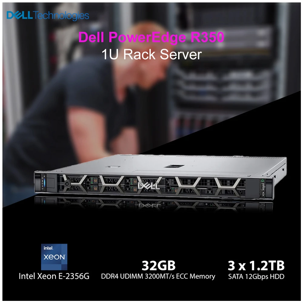 Dell PowerEdge R350 Rack Server Price in BD