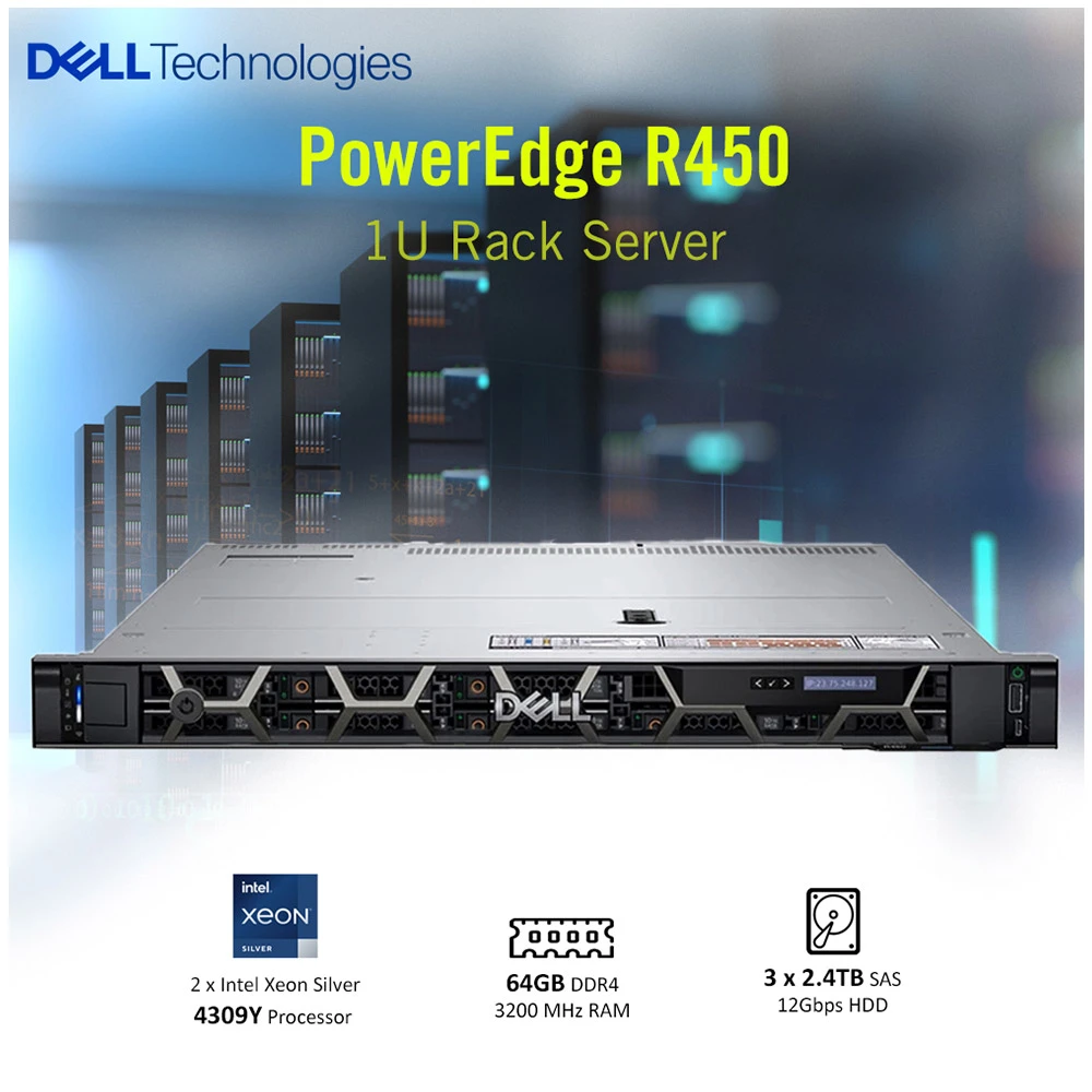 Dell PowerEdge R450 Rack Server Price in BD