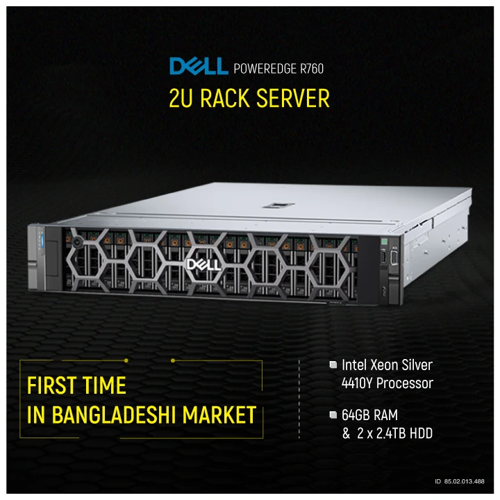 Dell PowerEdge R760 Rack Server Price in Bangladesh