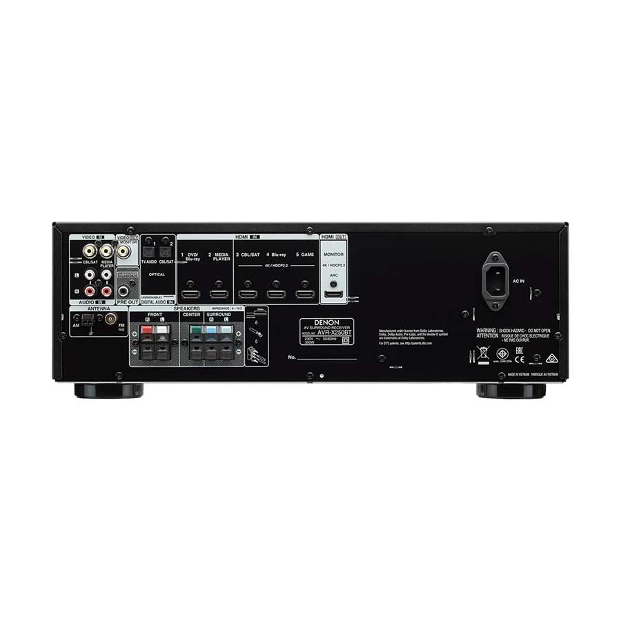 K2 Denon AVR-X250BT Amplifier in BD