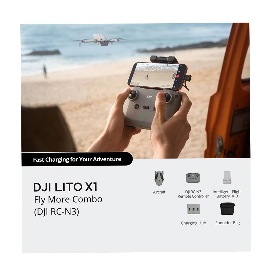 DJI Lito X1 Fly More Combo Drone specifications