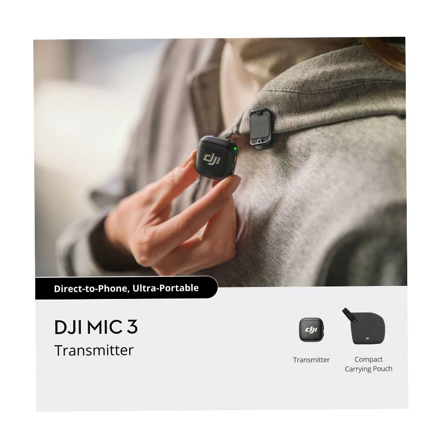 DJI Mic 3 Microphone specifications