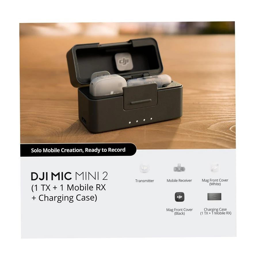 DJI Mic Mini 2 Microphone specifications