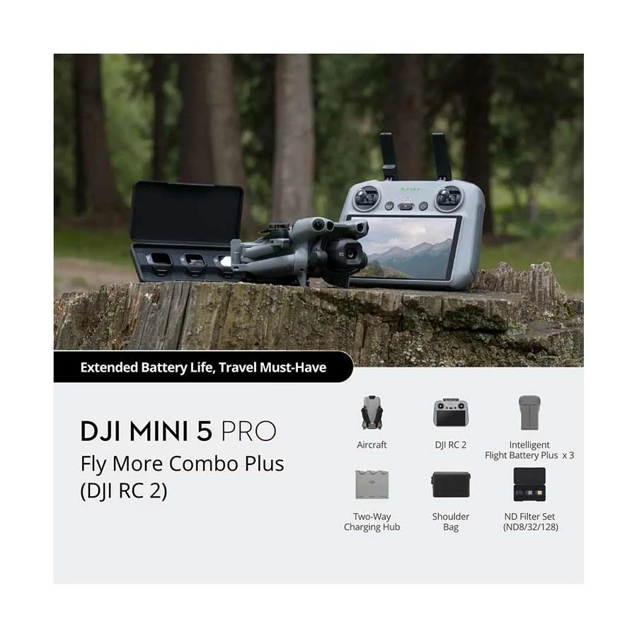 DJI Mini 5 Pro Fly More Combo Plus Drone specifications