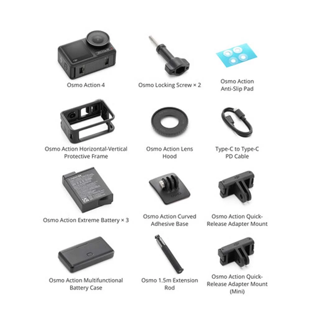 DJI Osmo Action 4 Adventure Combo All Camera Best Price