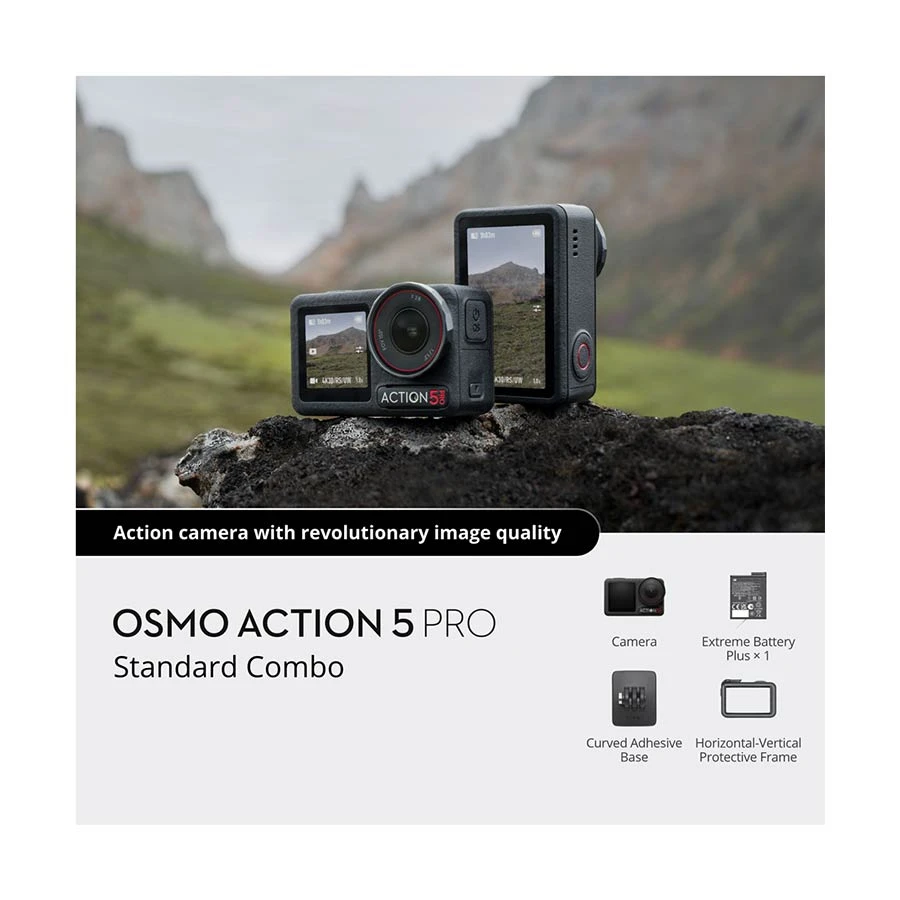 Dji DJI Osmo Action 5 Pro Standard Combo Action Camera