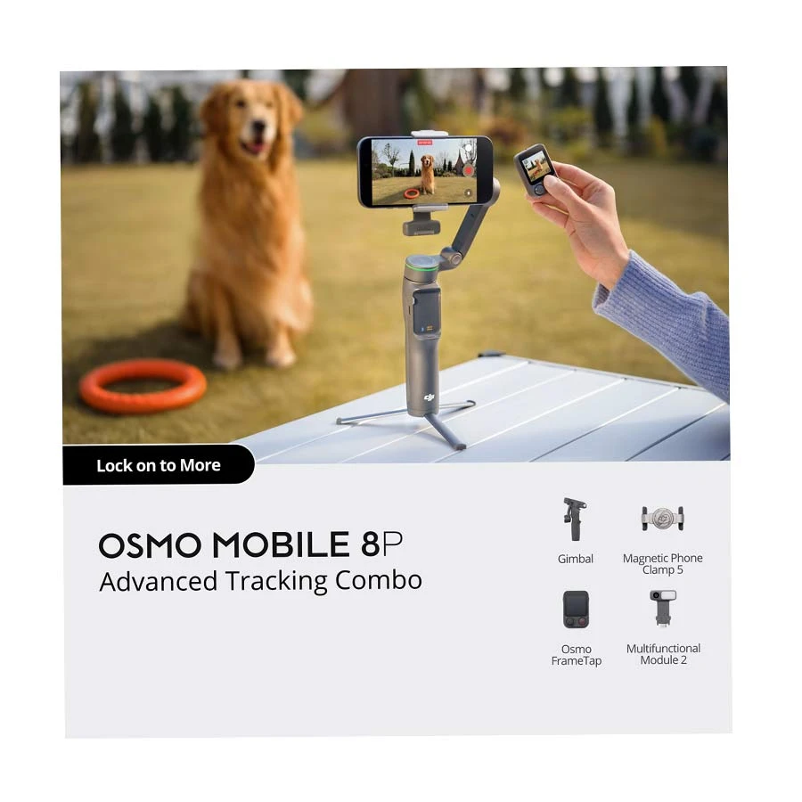 DJI Osmo Mobile 8P Advanced Tracking Combo Mobile Accessories specifications