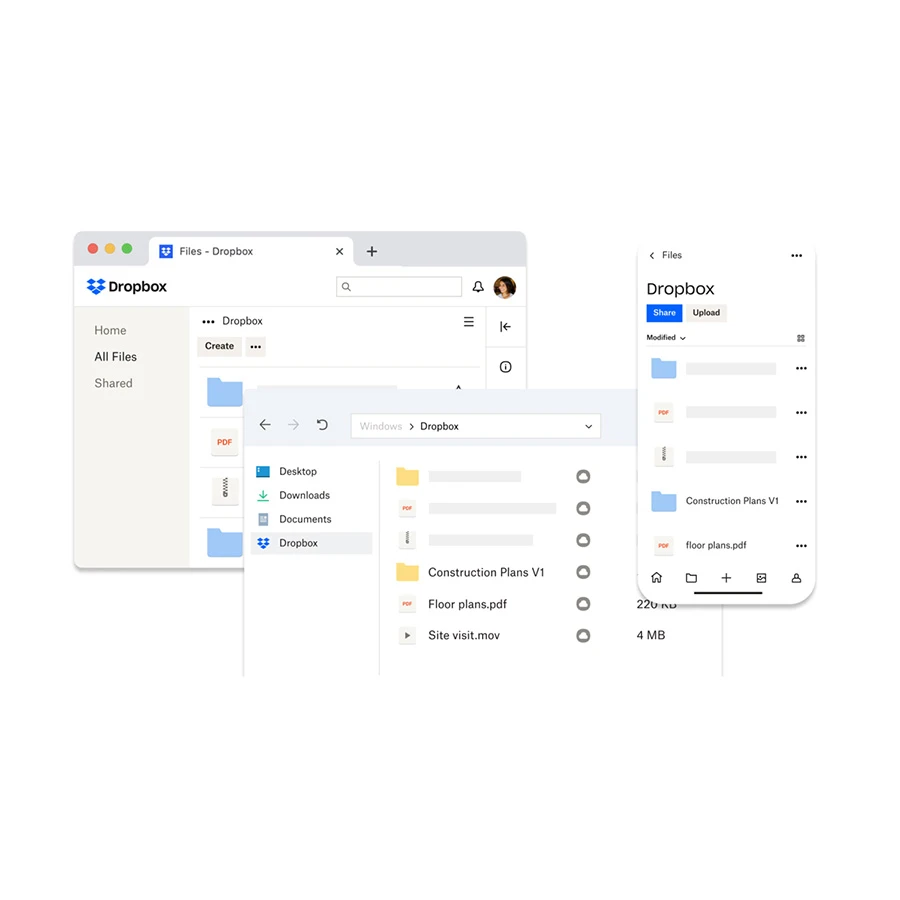 Dropbox Cloud Storage Standard Hosting/Cloud in BD