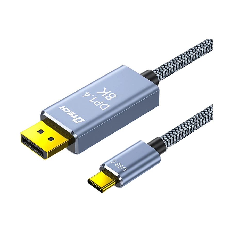 DTECH Dtech TB-2917 USB Type-C Male to DP Cable / Converter / HUB