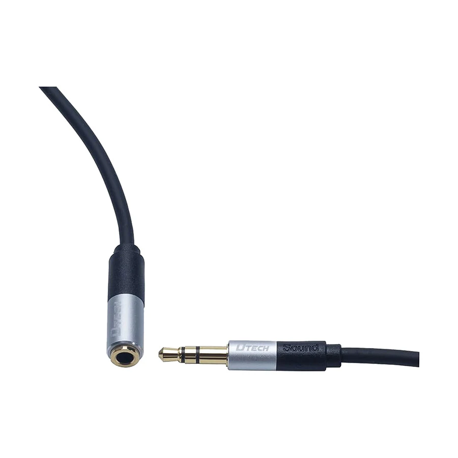 Dtech 3.5mm Male to Female Cable / Converter / HUB