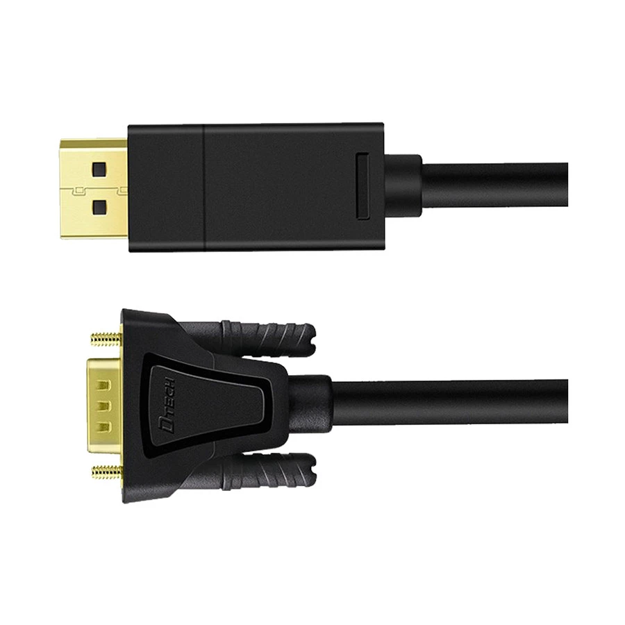 Dtech DisplayPort Male to VGA Cable / Converter / HUB Price in Bangladesh