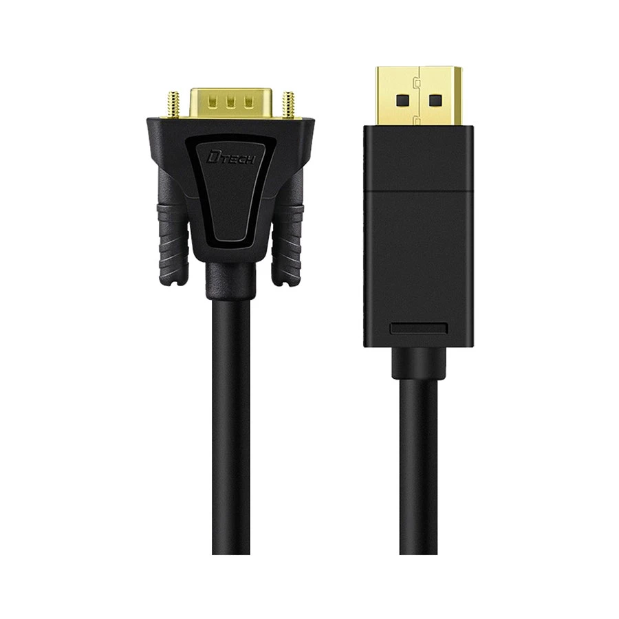 Dtech DisplayPort Male to VGA Male Cable / Converter / HUB