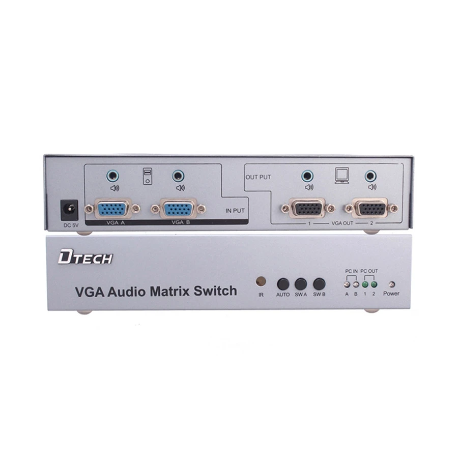 Dtech DT-7027 VGA Female to Cable / Converter / HUB