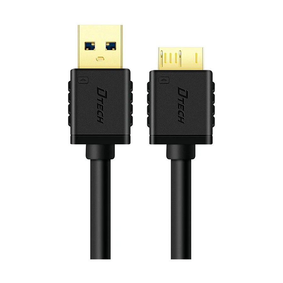 Dtech DT-CU0303 USB Male to Micro-B Male Cable / Converter / HUB