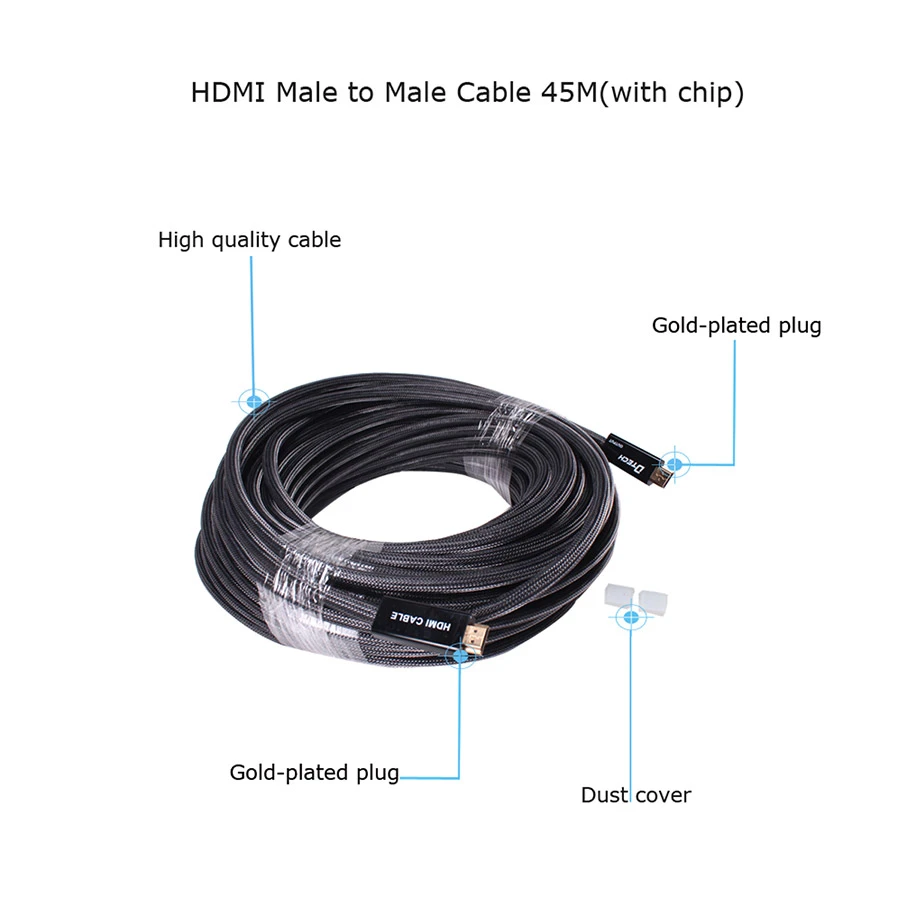 Dtech HDMI Male to Cable / Converter / HUB Price in Bangladesh