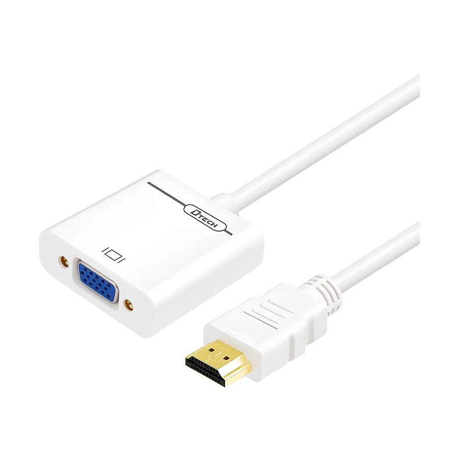 Dtech HDMI Male to VGA Female Cable / Converter / HUB in BD