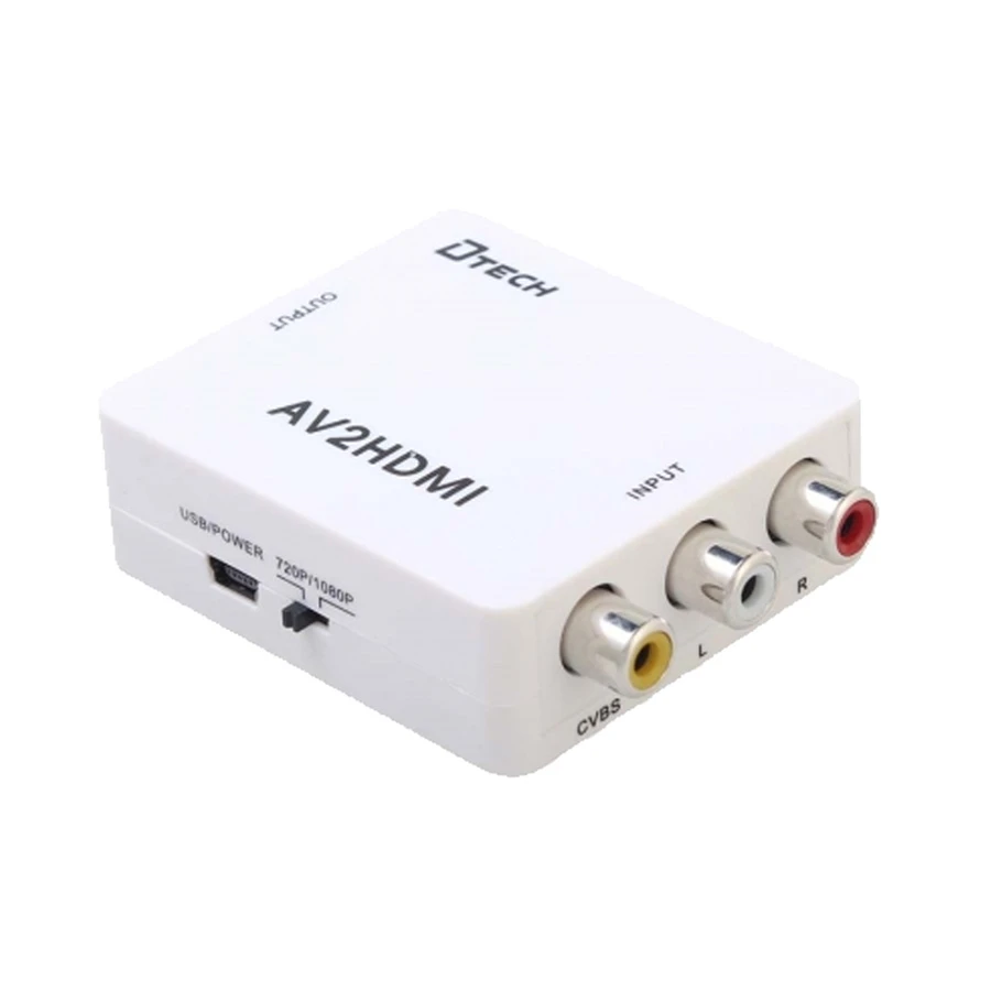 Dtech RCA Female to HDMI Cable / Converter / HUB