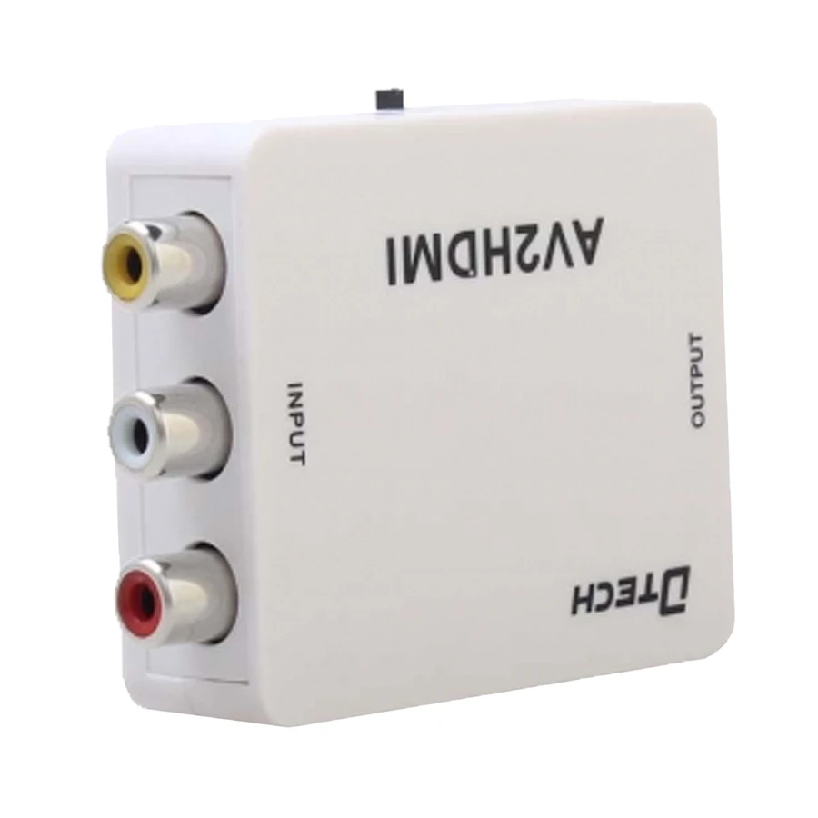Dtech RCA Female to HDMI Cable / Converter / HUB Price in Bangladesh
