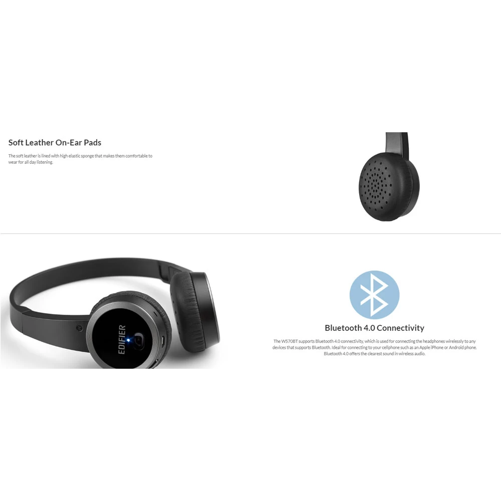 Edifier W570BT Headphone specifications
