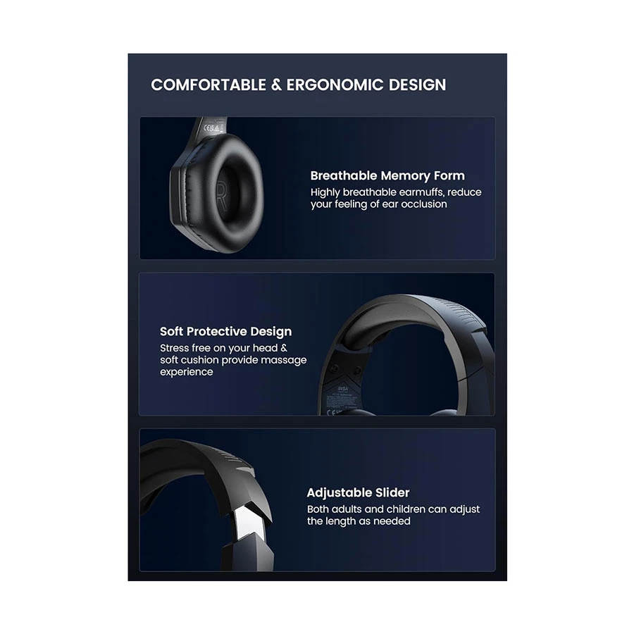 EKSA E1000 WT Headphone specifications