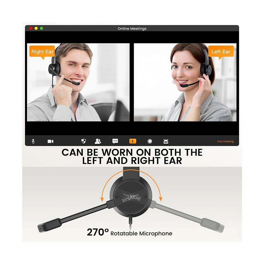 EKSA Telecom H15 Headphone Price in Bangladesh